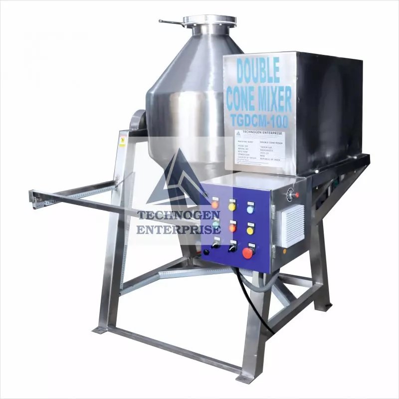 Granulation Machinery | Technogen Enterprise Double cone blender by Technogen Enterprise