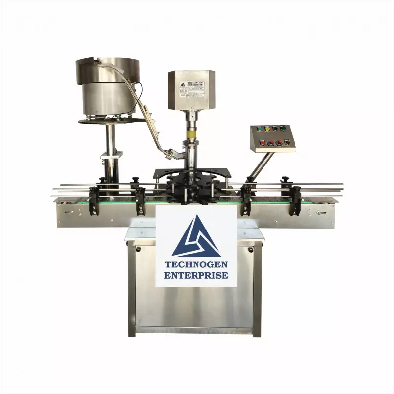 Automatic Single Head Crown Capping Machine