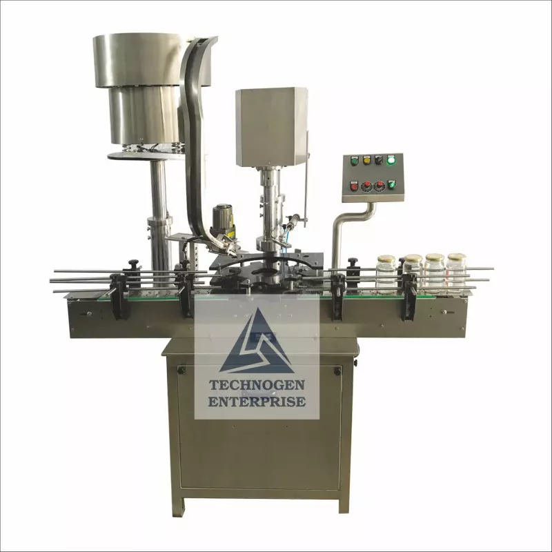 Automatic Single Head Lug Capping Machine