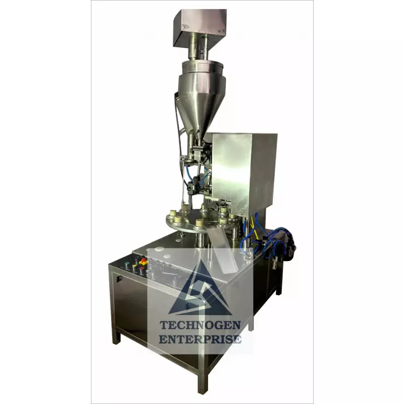 Semi Automatic Tube Filling And Sealing Machine